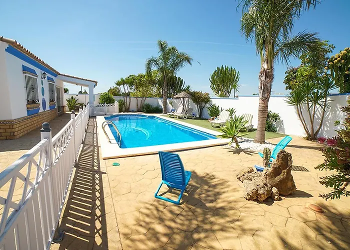 Bananera Con Piscina Privada En * Conil De La Frontera