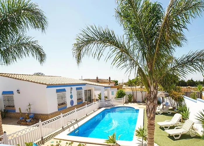 Bananera Con Piscina Privada En * Conil De La Frontera